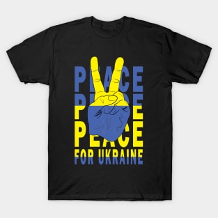 Peace For Ukraine T-Shirt